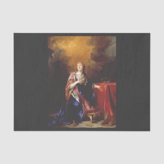 Saint Margaret von Schottland Seidenpapier (Vorderseite)