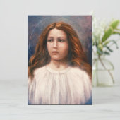 Saint Maria Goretti Einladung (Stehend Vorderseite)