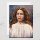Saint Maria Goretti Feiertagskarte (Vorne/Hinten)
