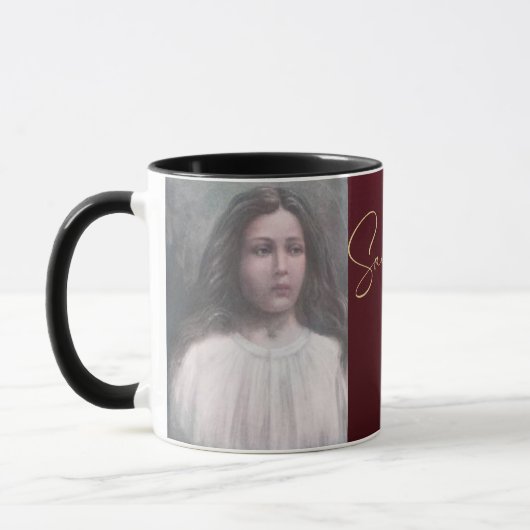 Saint Maria Goretti, katholische Saint-Coffee Tass Tasse (Links)