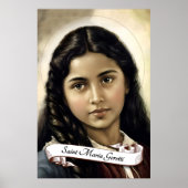 Saint Maria Goretti Poster (Vorne)