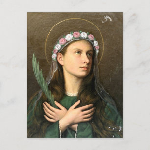 Saint Maria Goretti Postkarte