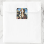 SAINT MARIA MAGDALENE QUADRATISCHER AUFKLEBER (Tasche)
