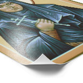 Saint-Maria-Paris Icon Print Fotodruck (Ecke)