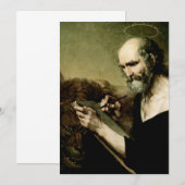 Saint Mark, Evangelist Dankeskarte (Vorne/Hinten)