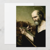 Saint Mark, Evangelist Feiertagskarte (Vorne/Hinten)