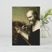 Saint Mark, Evangelist Feiertagskarte (Stehend Vorderseite)