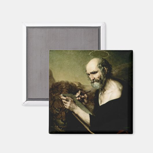 Saint Mark, Evangelist Magnet (Vorderseite/Rückseite)