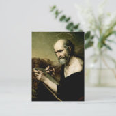 Saint Mark, Evangelist Postkarte (Stehend Vorderseite)