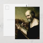 Saint Mark, Evangelist Postkarte (Vorne/Hinten)