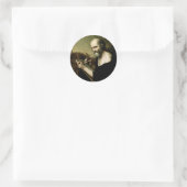 Saint Mark, Evangelist Runder Aufkleber (Tasche)