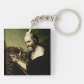 Saint Mark, Evangelist Schlüsselanhänger (Rückseite)