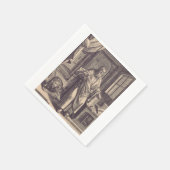 Saint Mark, Evangelist Serviette (Ecke)