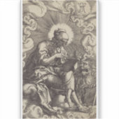 Saint Mark, Evangelist und Martyr Aufkleber (Vorderseite)