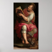 Saint Mark - Giorgio Vasari Kunstgewerbe Poster (Vorne)