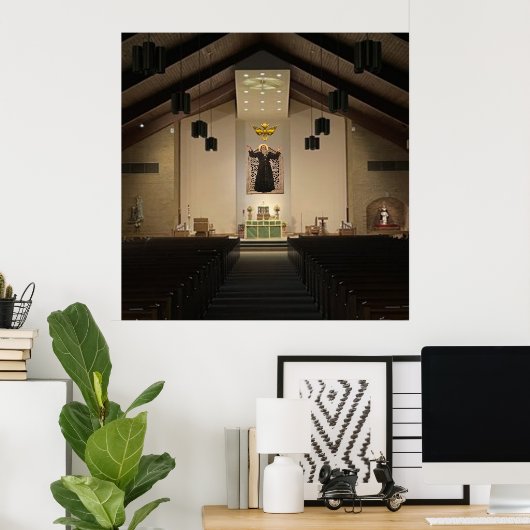 Saint Maron Kapelle Poster (Heimbüro)