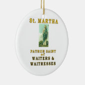 SAINT MARTHA KERAMIK ORNAMENT (Rechts)