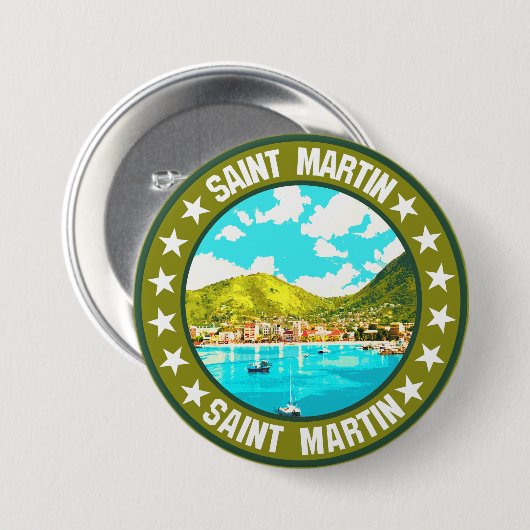 Saint Martin Button (Vorne & Hinten)