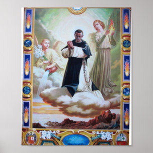 Saint Martin De Porres Poster