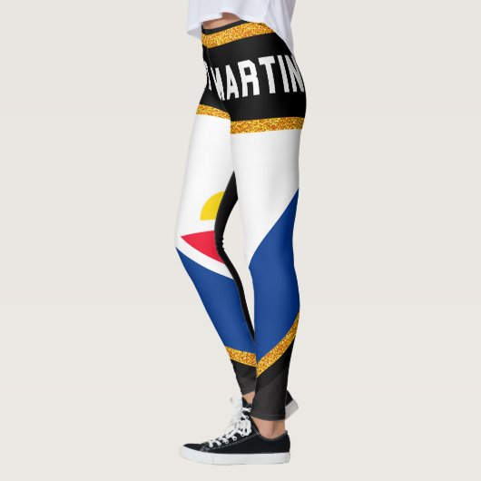Saint Martin Flag Leggings (Links)