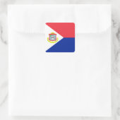 Saint Martin Flag Sticker (Tasche)