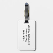 Saint Martin Gepäckanhänger (Rückseite vertikal)