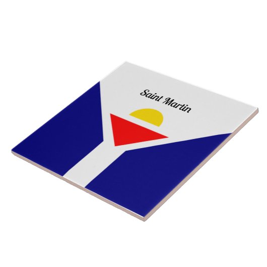 Saint Martin, Karibik Fliese (Seite)