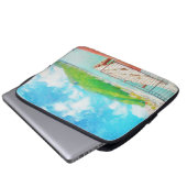 Saint Martin Laptopschutzhülle (Vorne Knopf)