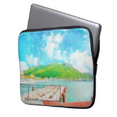 Saint Martin Laptopschutzhülle (Vorderseite Links)