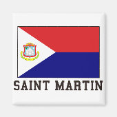 Saint Martin Magnet (Vorne)