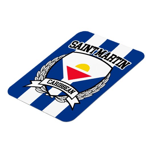 Saint Martin Magnet (Linke Seite)