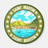 Saint Martin Magnet (Vorne)