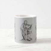Saint Martin mit einem Beggar Kaffeetasse (Mittel)