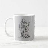 Saint Martin mit einem Beggar Kaffeetasse (Links)
