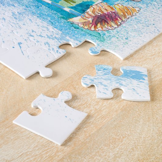 Saint-Martin Sint Maarten Antilles Reiseplan Puzzle (Seite)