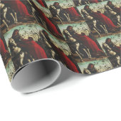 Saint Martin und der Beggar Geschenkpapier (Rolleneckpunkt)