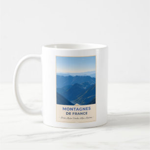 Saint-Martin-Vésubie, Frankreich – Panoramablick Kaffeetasse