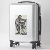 Saint Martin von Tours Aufkleber (Koffer)