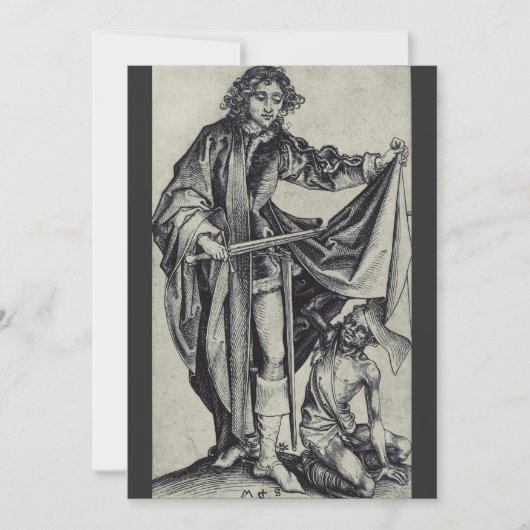 Saint Martin von Tours Einladung (Vorderseite)