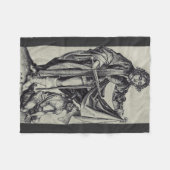Saint Martin von Tours Fleecedecke (Vorderseite (Horizontal))