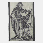 Saint Martin von Tours Geschirrtuch (Vertikal)