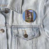 Saint Martin von Tours schneidet seinen Mantel in Button (Beispiel)