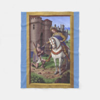 Saint Martin von Tours schneidet seinen Mantel in