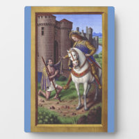 Saint Martin von Tours schneidet seinen Mantel in