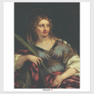 Saint Martina von Rom, Pietro Berrettini Aufkleber