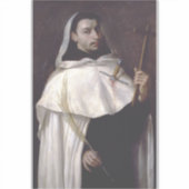 Saint Martyr Angelus von Jerusalem Aufkleber (Vorderseite)