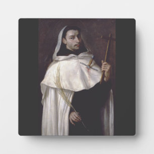 Saint Martyr Angelus von Jerusalem Fotoplatte