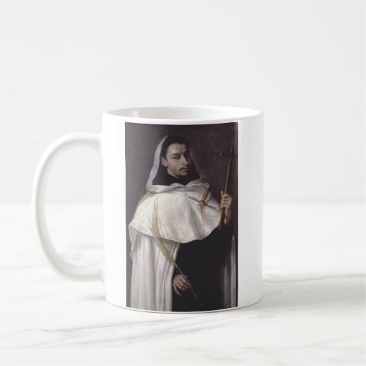 Saint Martyr Angelus von Jerusalem Kaffeetasse (Links)