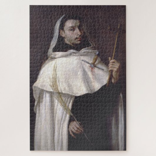 Saint Martyr Angelus von Jerusalem Puzzle (Vertikal)