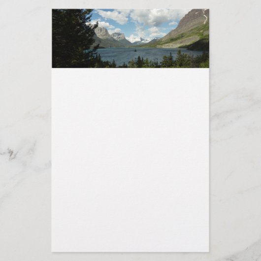 Saint Mary Lake II am Glacier National Park Briefpapier (Vorderseite)